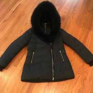 Mackage Mink Hood Coat